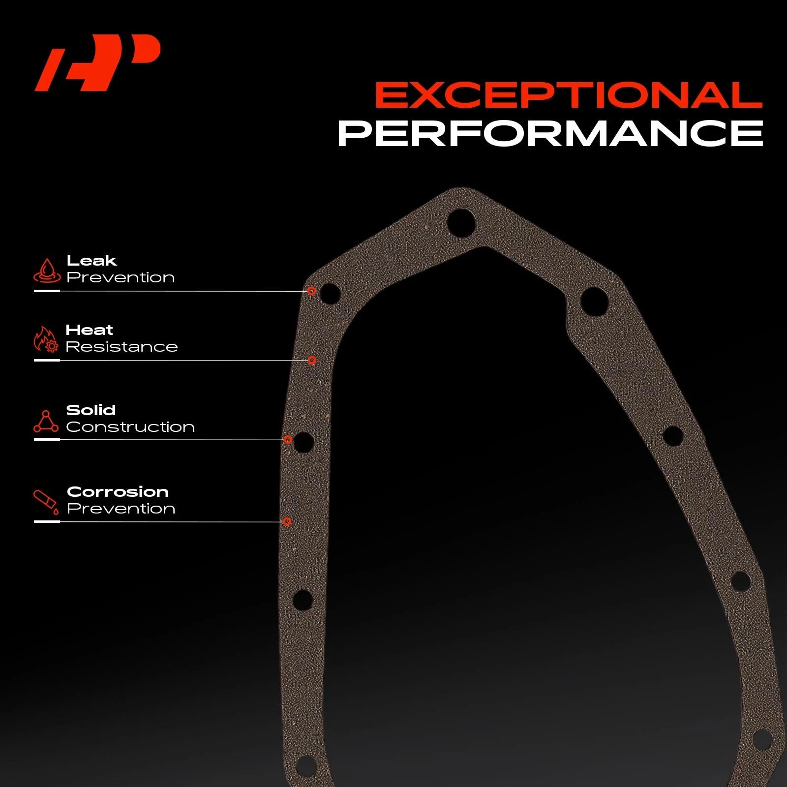 Engine Timing Cover Gasket Set for Toyota Land Cruiser (1967–1985)