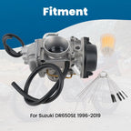 Carburetor w/ Fuel Filter for Suzuki DR650SE DR650 (1996–2019) 13200-32E12
