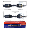 Set of 2 Front CV Axle Shafts for Dodge Dakota Durango 4WD (1997–2004)