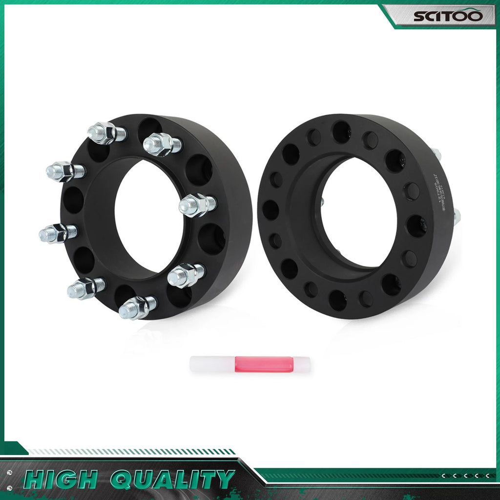 2X 2" Hub Centric Wheel Spacers 8x170 14x1.5 for Ford F-250 Super Duty (2003–2022)