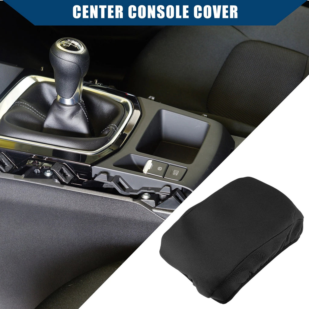 Center Console Armrest Cover for Ford Fusion (2010–2012) Neoprene Black