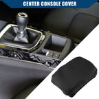 Center Console Armrest Cover for Ford Fusion (2010–2012) Neoprene Black