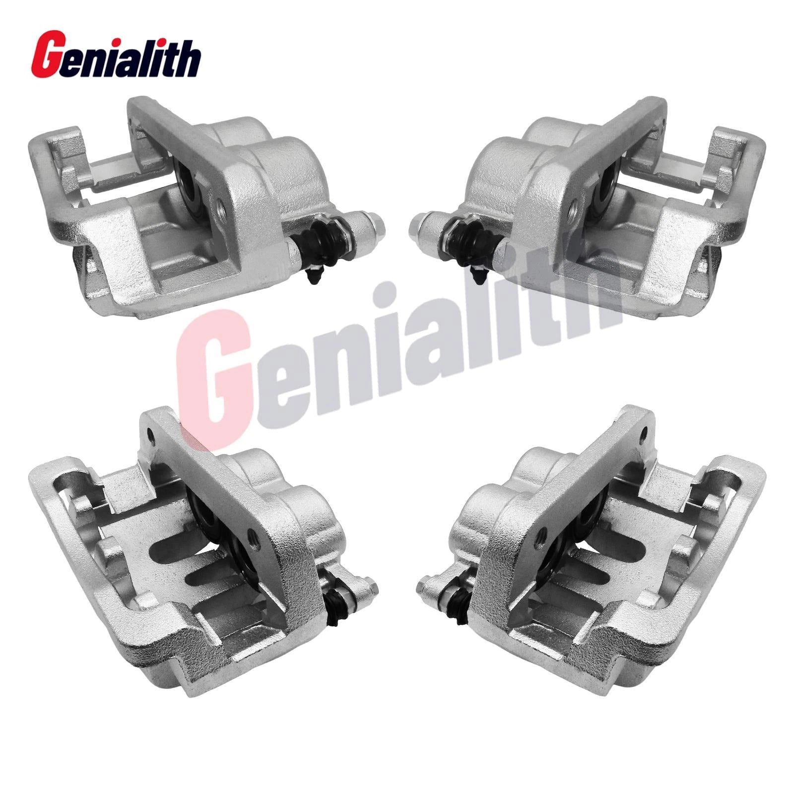 4x Front + Rear Disc Brake Calipers for Ford F-250 F-350 Super Duty (2005–2007)