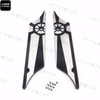 CNC Billet Aluminum Saddlebag Latch Cover for Harley Touring (1993–2013)