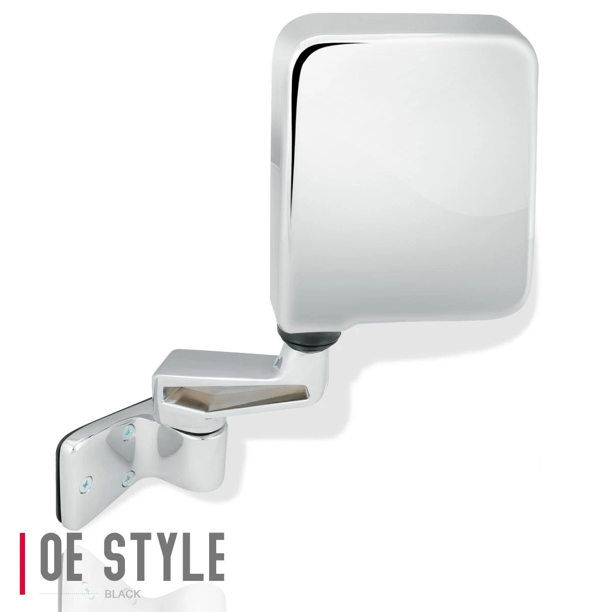 OE Style Manual Side View Door Mirror Left for Jeep Wrangler (1987–1995) CH1320189