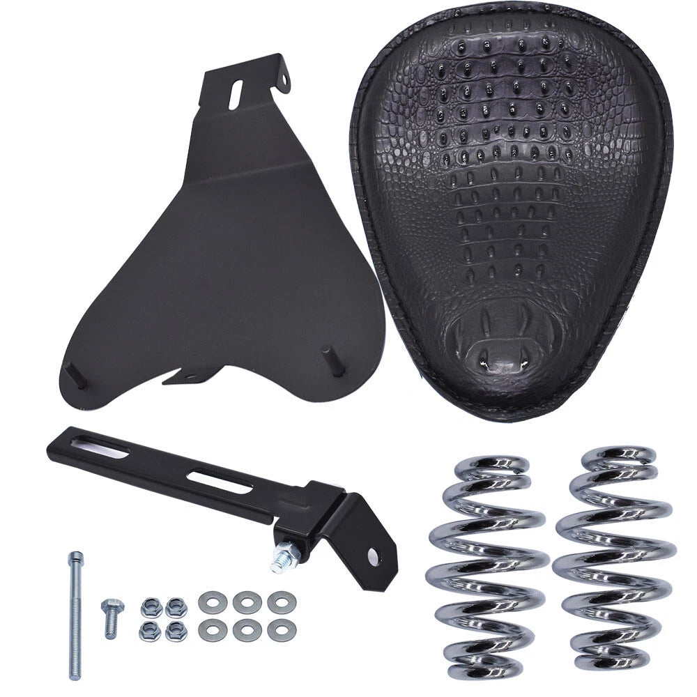 Bobber Solo Driver Seat Spring Base Kit for Honda Yamaha Kawasaki