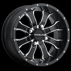 Set of 4 Raceline A77 Mamba 12x7 Wheels for Polaris RZR (2022–2023)