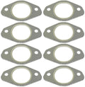 Set of 8 Exhaust Manifold Gaskets for Mercedes R107 W126 (1972–1989)