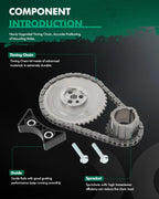 Timing Chain Kit for GMC Chevrolet Silverado 1500 5.3 6.0 6.2L (1999–2007)