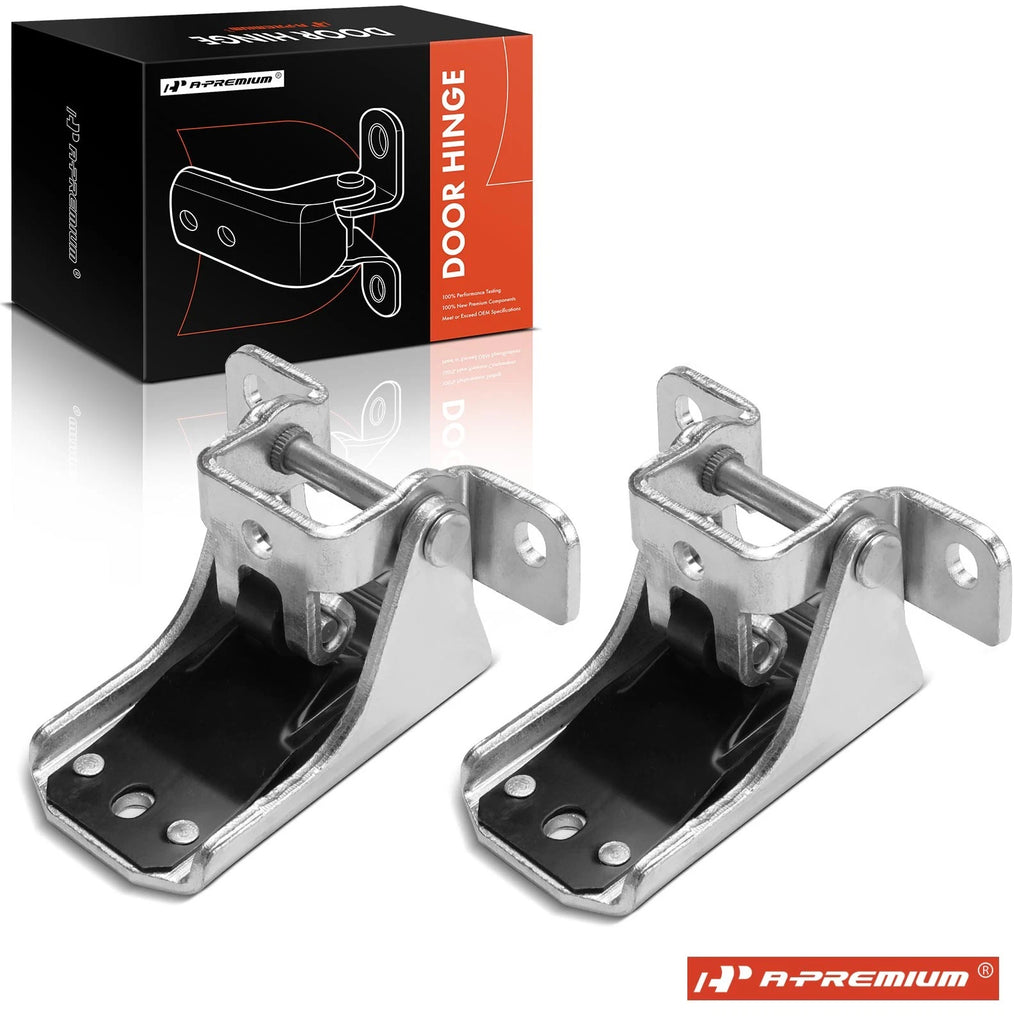 2Pcs Door Hinge Front Lower for Ford E-150 E-250 Super Duty (1992–2021)