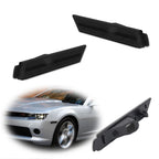 2X Smoked Lens Front Side Marker Lights for Chevrolet Camaro (2010–2015)