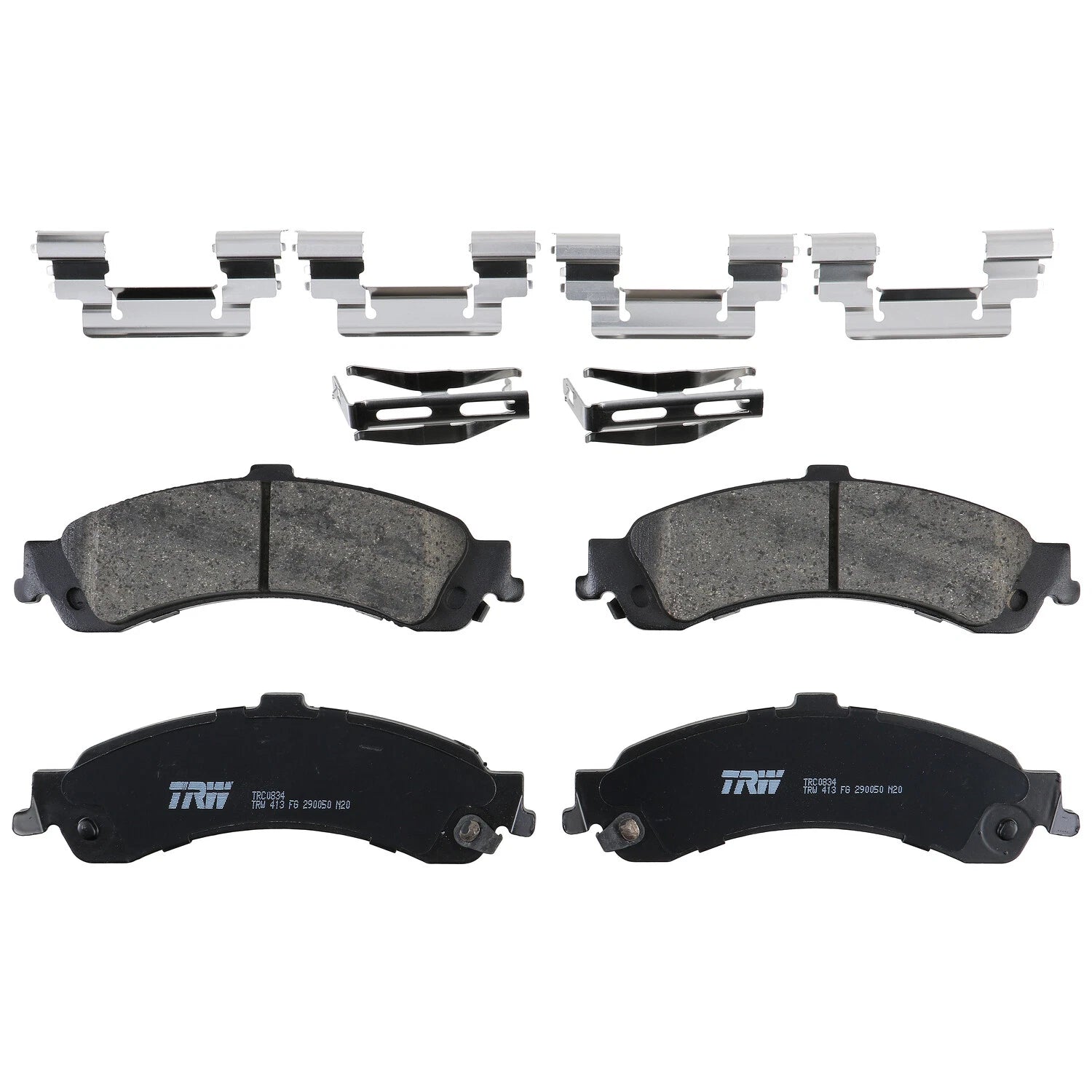Rear Brake Kit 325mm Rotors & TRW Pro Ceramic Pads for Silverado Sierra 1500 (2007–2018)