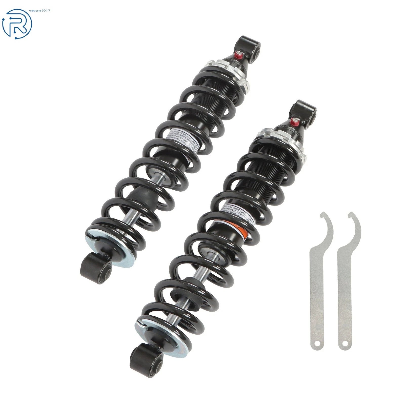 Set of 2 Rear Shocks for Yamaha Grizzly 660 (2002–2008)