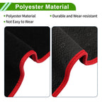 Dashboard Cover for Toyota Camry XV70 (2018–2023) Black Red Polyester