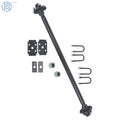 2000 lbs 44" Hub Face Trailer Axle with U-Bolt Kit for Boat RV Utility 