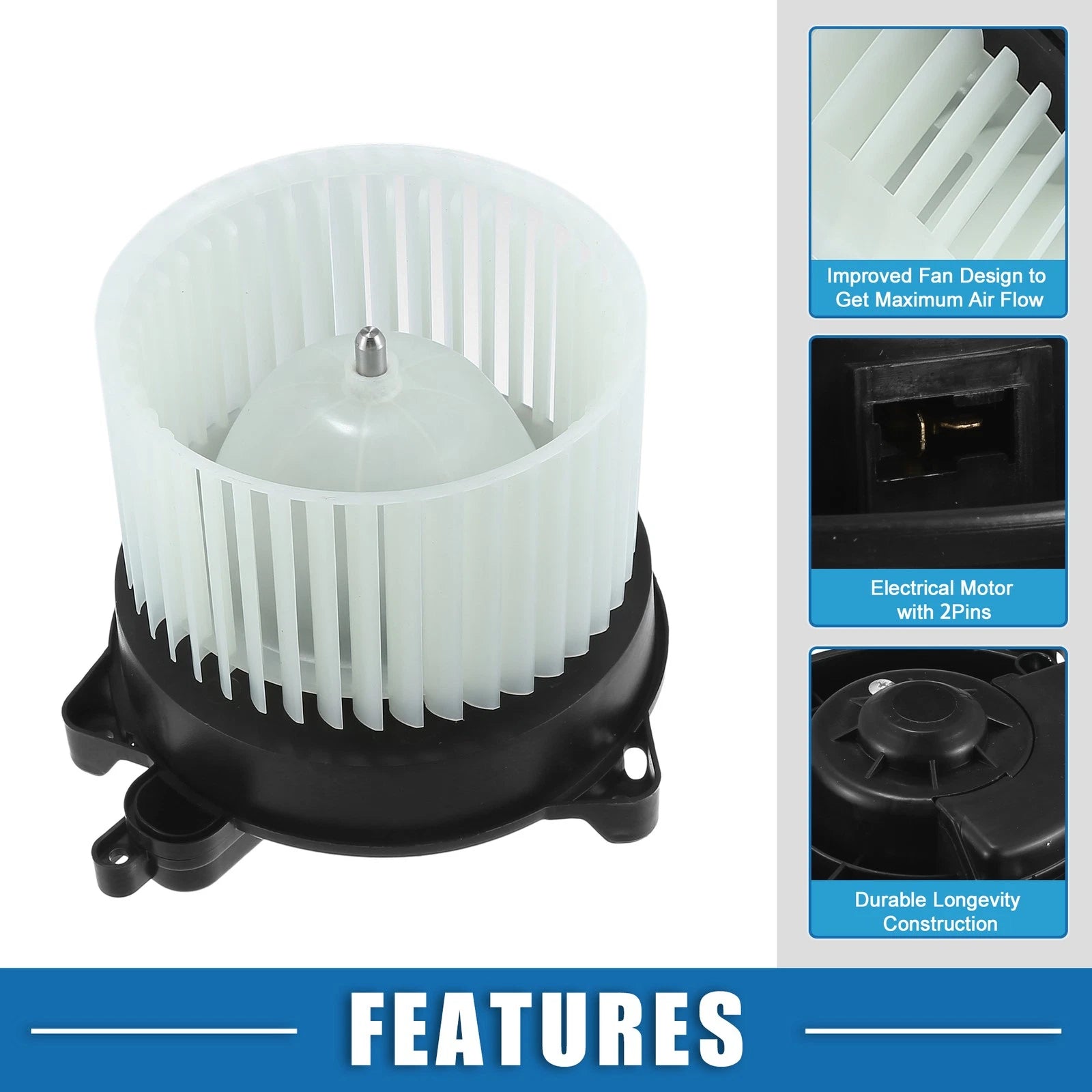 HVAC Heater Blower Motor Assembly No.NE5161B10 for Mazda MX-5 Miata (2006–2015)