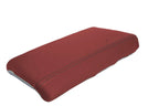 Leather Console Pull Over Cover for Nissan 300ZX (1984–1989) Red Black Stitch