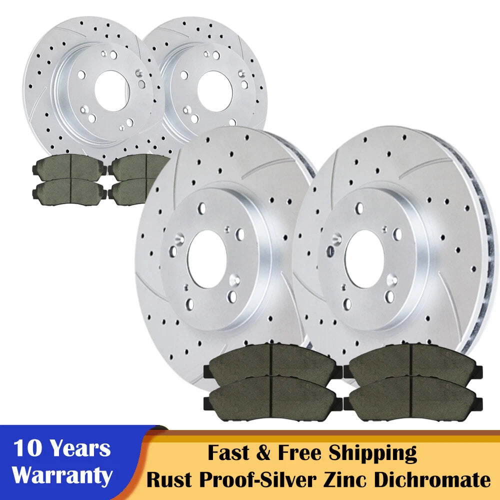 Brake Pads and Rotors Kit for Honda Accord 2003–2007