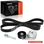 3X Serpentine Belt Drive Component Kit for Ford Five Hundred (2005–2007)