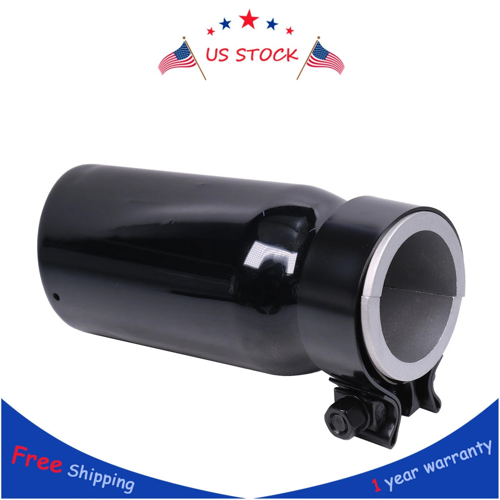 Black Chrome Exhaust Tip for Toyota Tacoma (2005–2022)