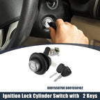 Ignition Switch Lock Cylinder & 2 Keys for Dacia Sandero, Logan (2008-2023)