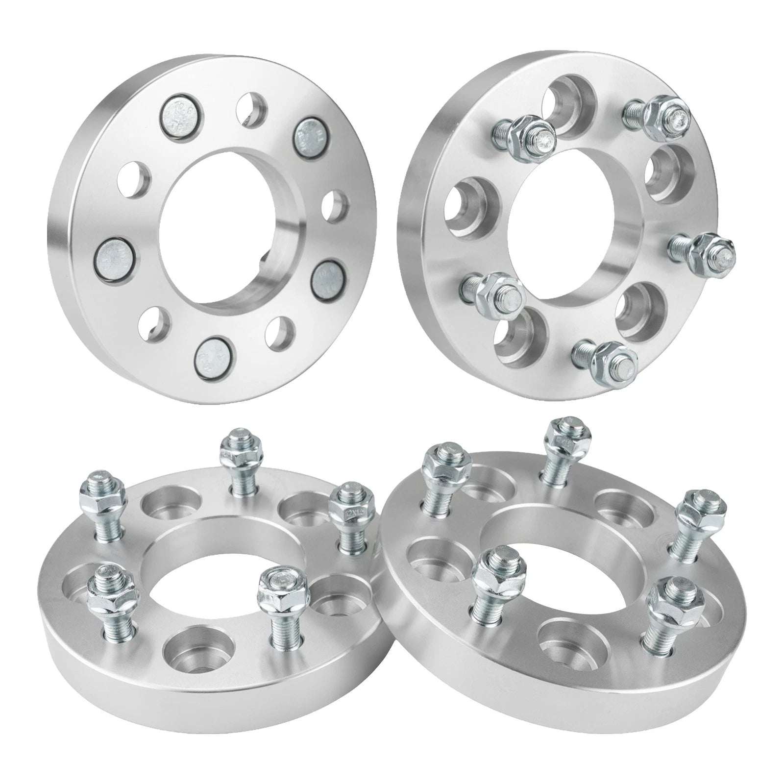 Wheel Adapter 1" 5x4.5 to 5x4.75 for Hyundai Honda (74mm M12x1.5)