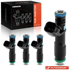 Set of 4 Fuel Injectors for Jeep Cherokee (2016–2023) Compass Chrysler 200 Dodge