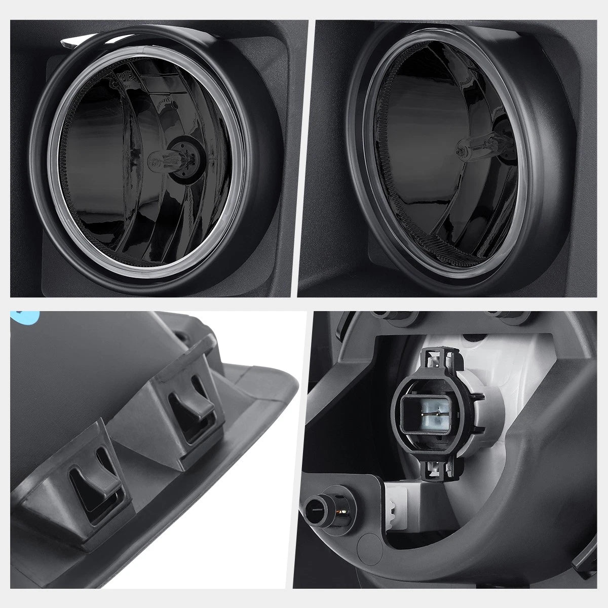 Smoked Lens Fog Lights for GMC Sierra 1500 (2014–2015)