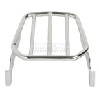 Backrest Tapered Sissy Bar Luggage Rack for Harley CVO Softail Fat Boy (2007–2017)