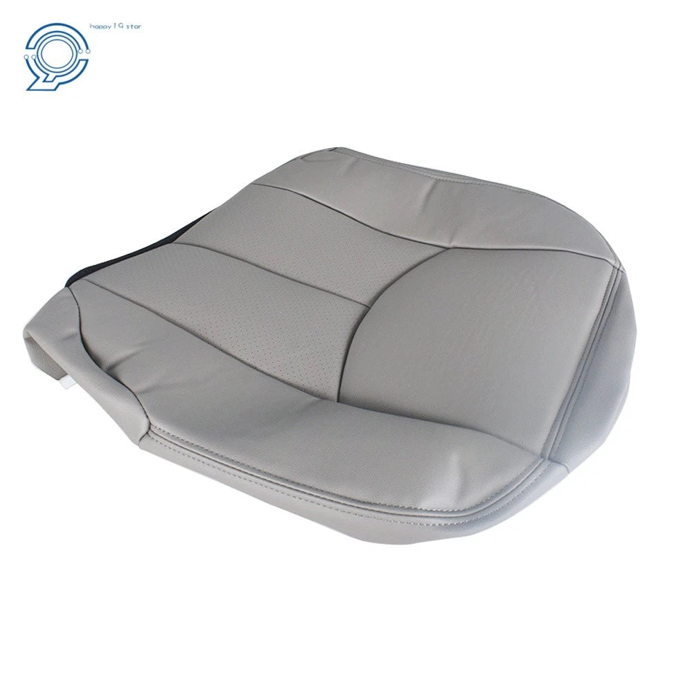 Front Left Driver Bottom Seat Cover for Chevrolet Tahoe Suburban (2003–2006) Gray