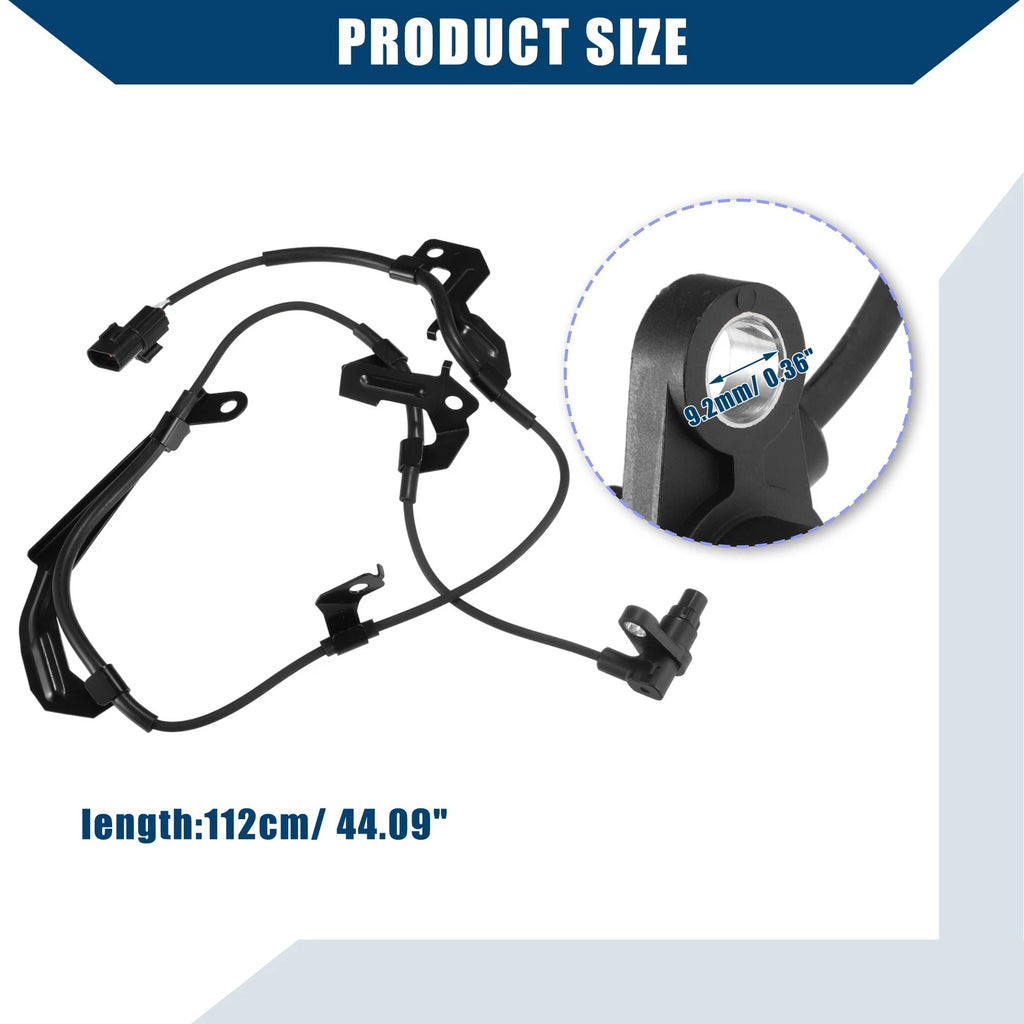 ABS Wheel Speed Sensor for Mitsubishi L200 (2012–2015) Front Left No.4670A595