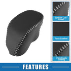 Gear Shifting Knob Cover for Toyota RAV4 (2019–2023) Black Gray Stitches