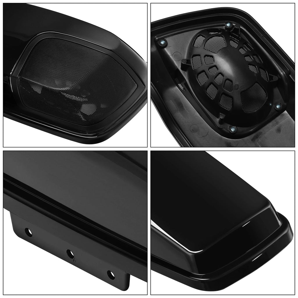 Saddlebags 5x7'' Speaker Lids for Harley Touring Street Road Glide (2014–2024)