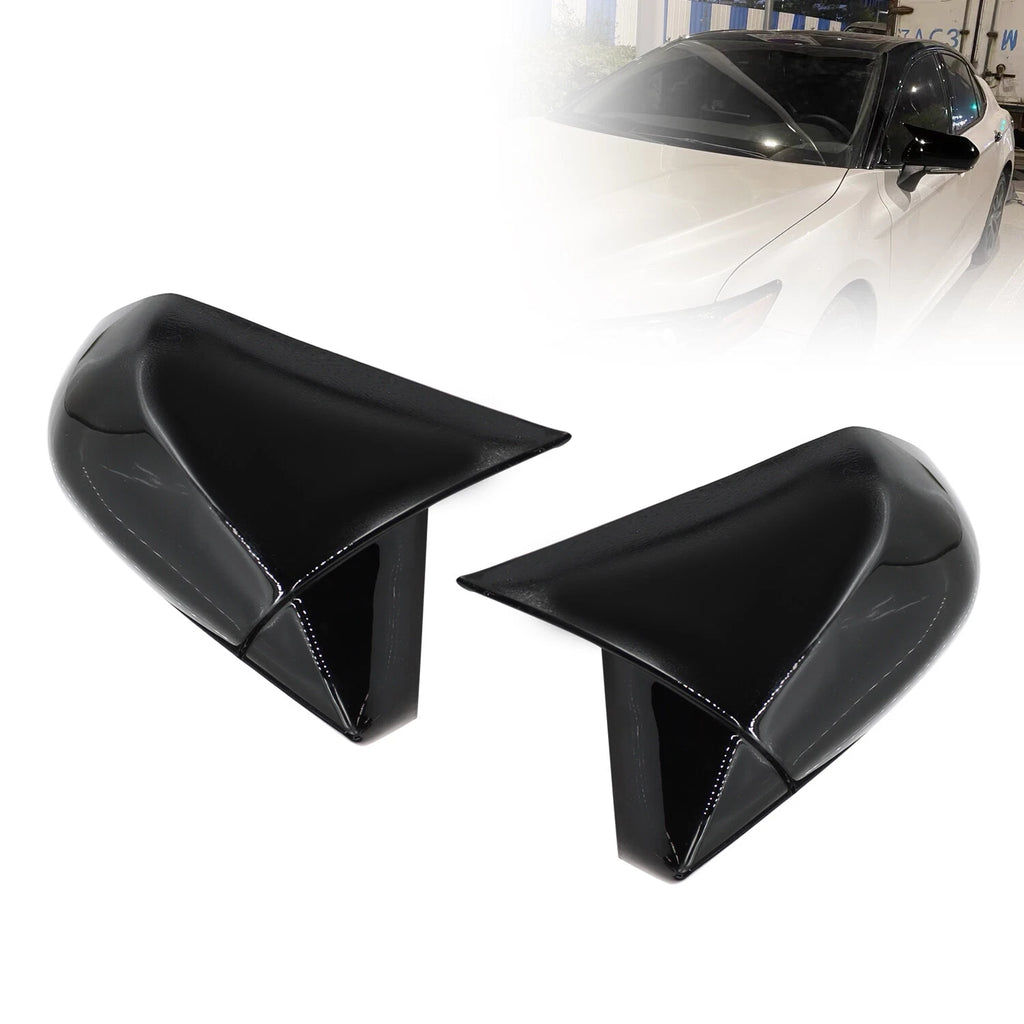 M Style Gloss Black Side View Mirror Cover for Toyota Camry (2018–2023)