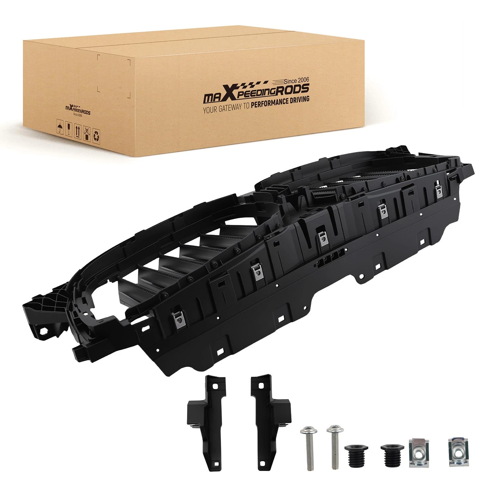 Active Grille Shutter for BMW X3 X4 (2018–2021) 51137497227 Black Plastic
