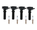 Set of 4 Ignition Coils & 4 Iridium Spark Plugs for Ford EcoSport (2018–2023)