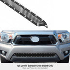 Stainless Black Mesh Rivet Grille for Toyota Tacoma (2012-2015)