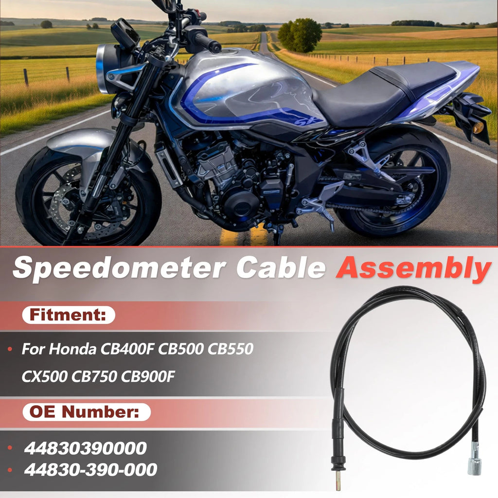 Speedometer Cable for Honda CB400F CB500 CB550 CX500 CB750 (1975–1978)