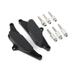 Black Engine Slider Crash Protector Pads for Yamaha Vmax 1700 (2009-2018)
