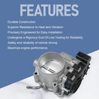 Throttle Body with TPS for VW Jetta Beetle Golf Passat (2008-2014)