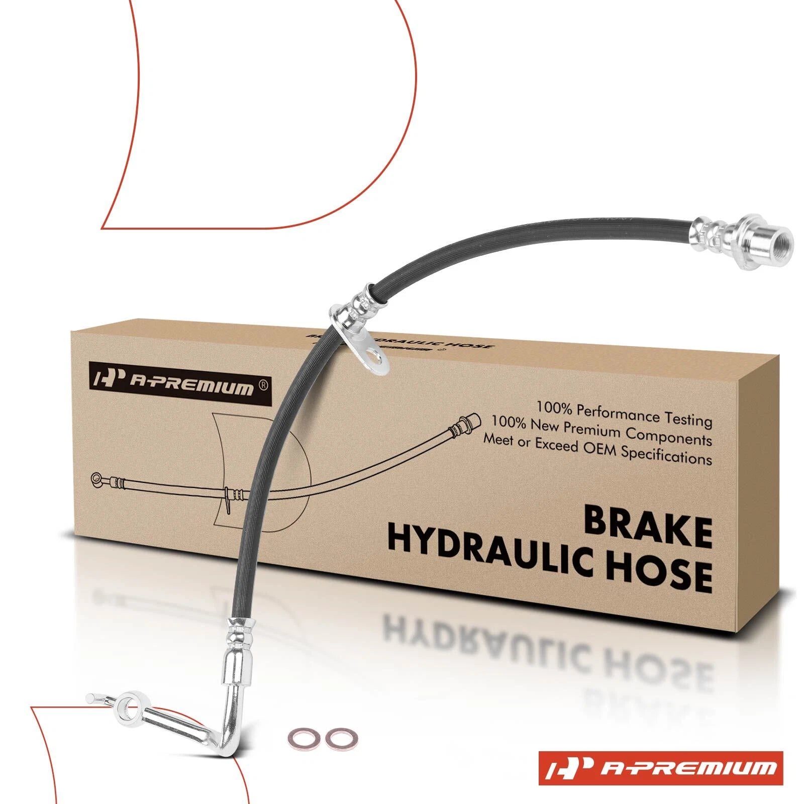 Front Right Brake Hydraulic Hose for Toyota Tacoma (2005-2015)