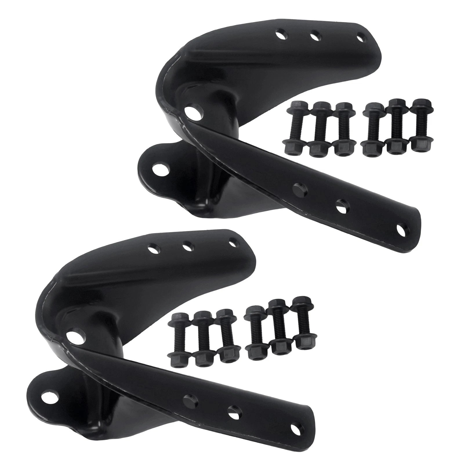 Pair Rear Leaf Spring Forward Shackle Bracket for Ford F250 (1983–1997) 722013