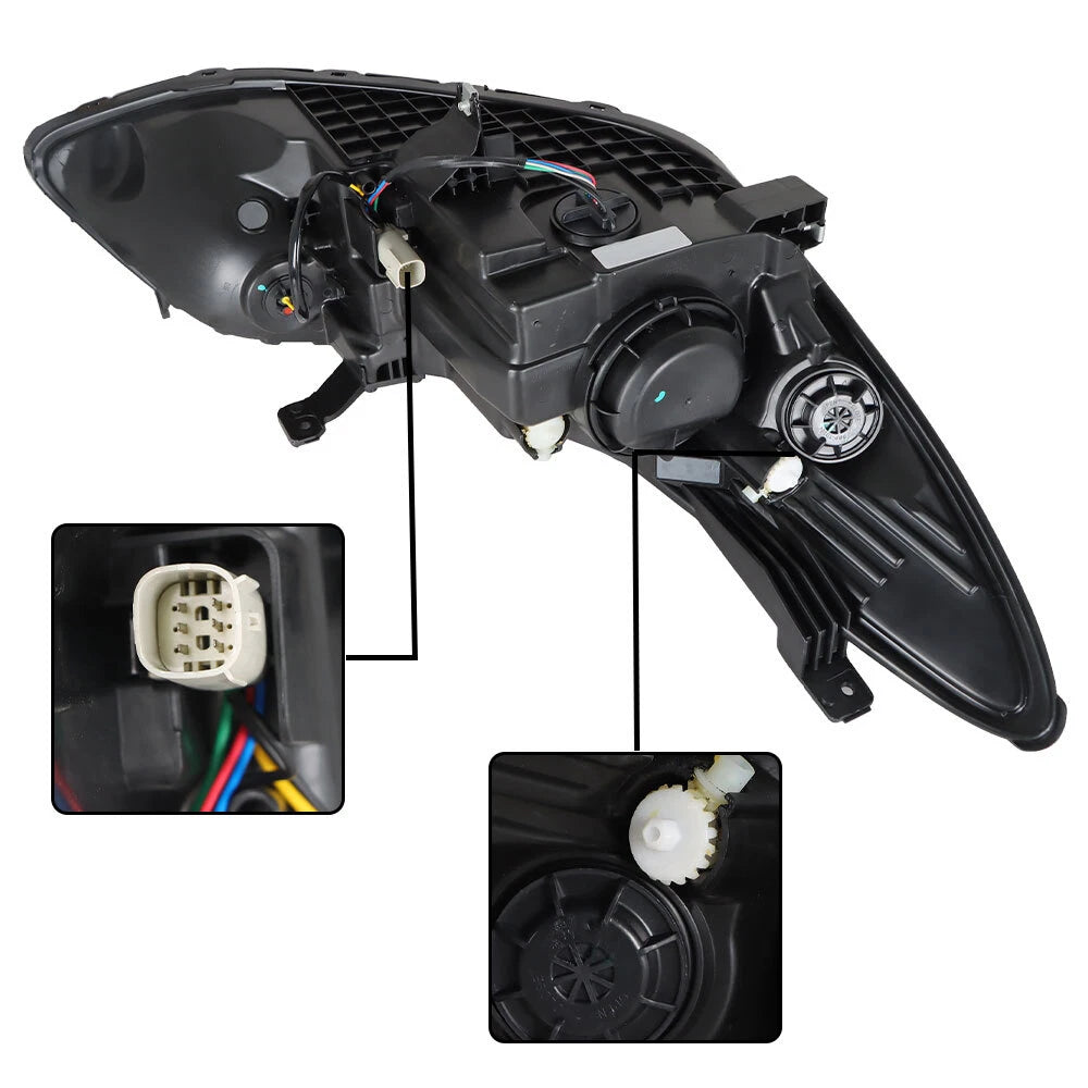 LED Headlight for Chevy Cruze (2016-2019) Clear Black