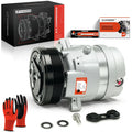 A/C Compressor with Clutch for Buick LeSabre, Oldsmobile LSS, Pontiac 