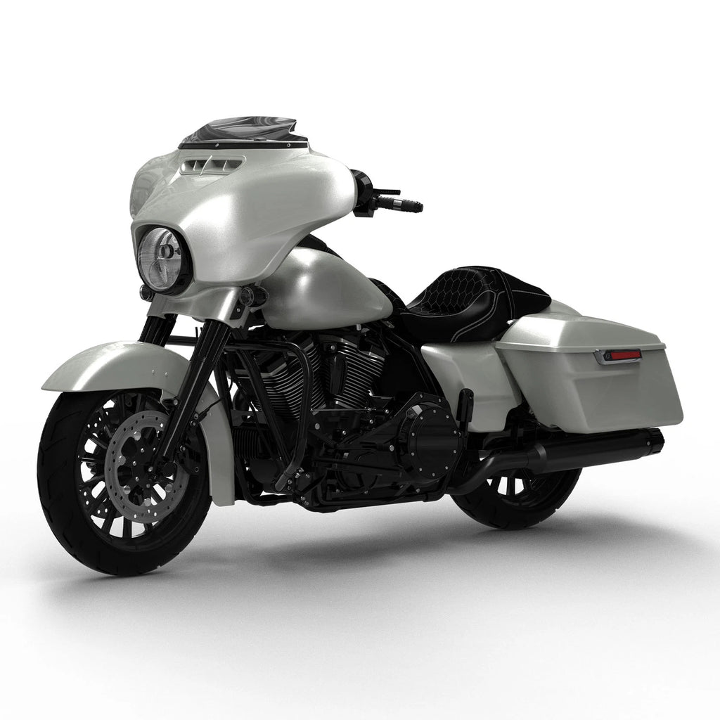 Fairings Body Work Kit for Harley Street Glide (2014–2023) Silver Fortune