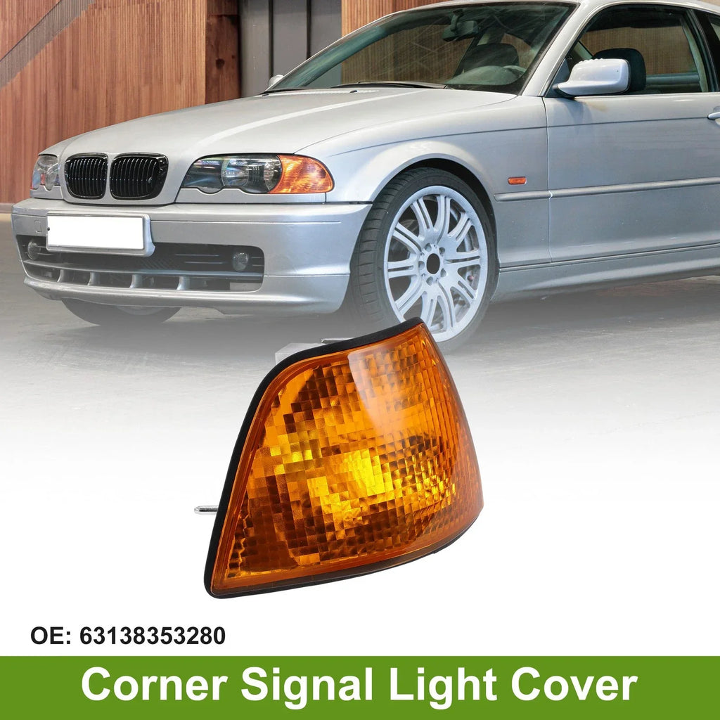 1Pc Right Corner Signal Light Cover for BMW 3 Series (1992-1998)