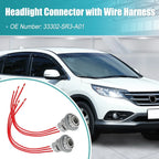 Turn Signal Light Socket Connector for Honda (33302-SR3-A01)