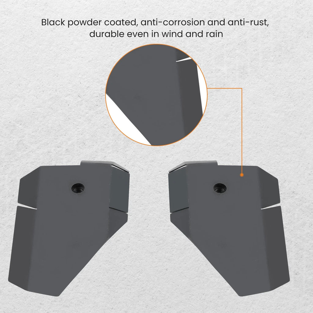 Body Mount Rust Repair Panel Kit for Jeep Wrangler TJ (1997–2006)