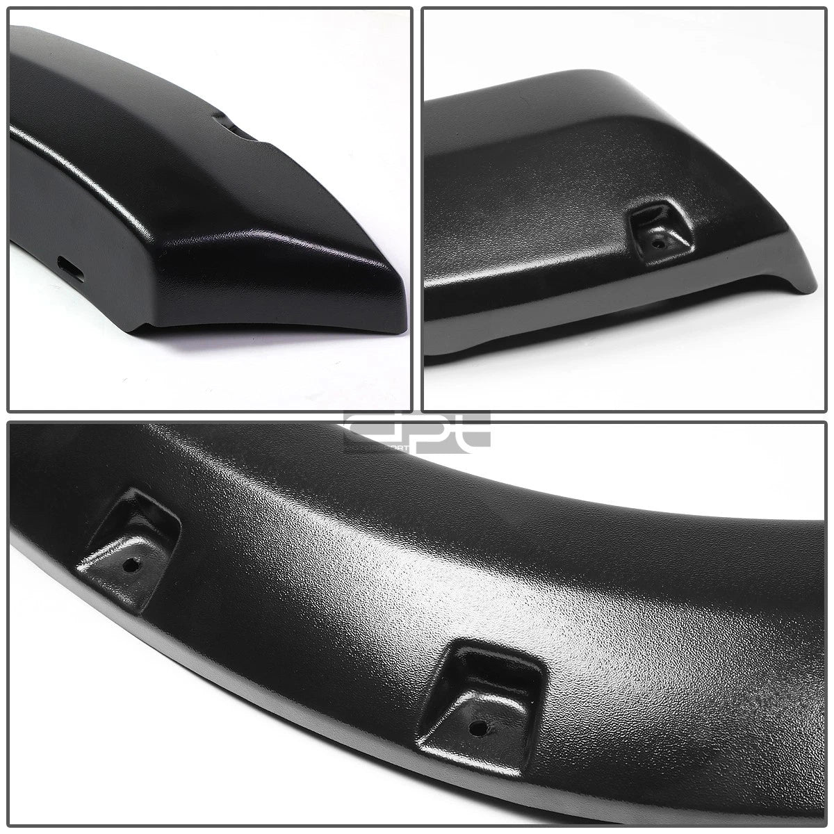 3" Textured Black Pocket-Riveted Wheel Fender Flares for Ford F-150 (2004–2008)