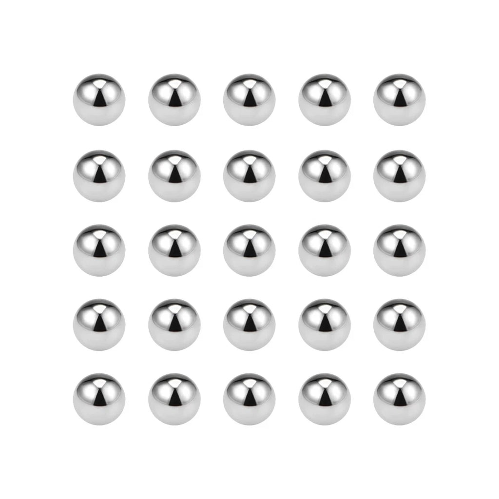 Set of 25 Precision Balls 4mm Solid Chrome Steel G10 for Bearings